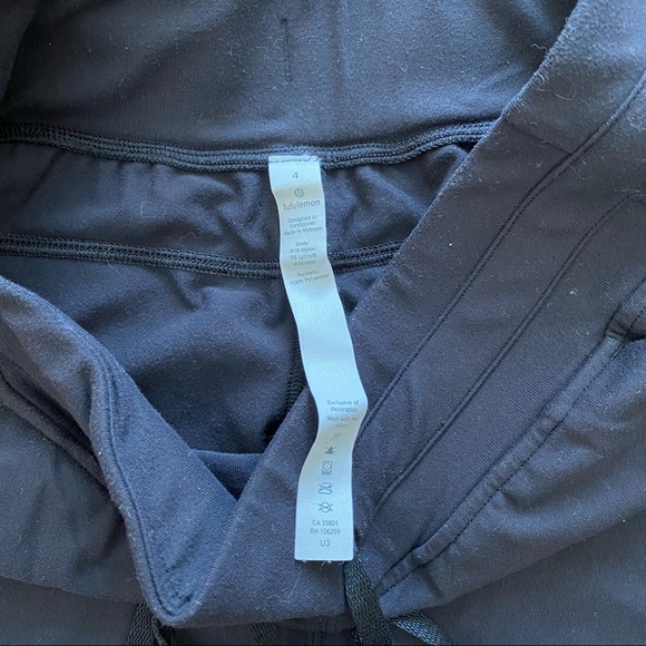 Lululemon Athletica Ready to Rulu High Rise Jogger Black Size 4 - Picture 4 of 4